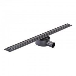 Трап для душа 70 см ультратонкий MIXXUS DRAIN-05-70-SLIM MI6170 чёрный